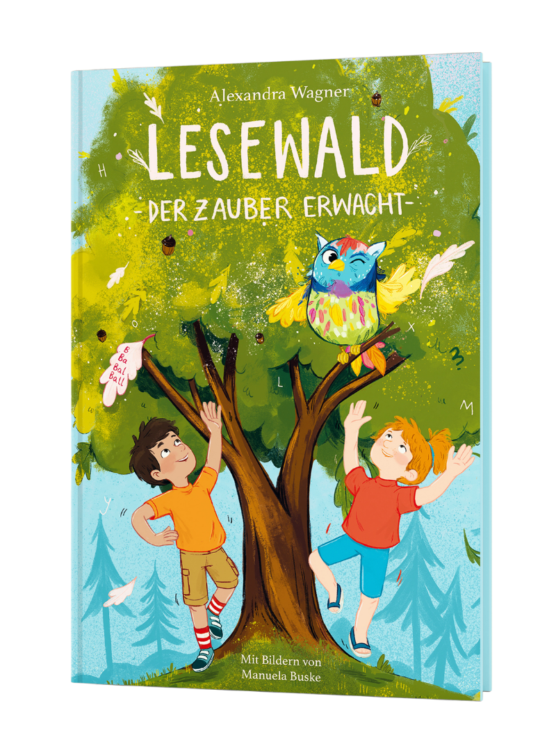 lesewald der zauber erwacht 3d cover